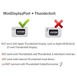 Amiroko USB-C to Mini DisplayPort Adapter, USB 3.1