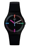 Swatch Women's Originals SUOB719 Black Silicone Swiss Quartz Watch