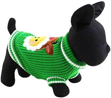 Uniquorn Autumn And Winter Dog Clothes Pet Christmas Sweater Teddy VIP Bichon Rainbow Color Clothing Pet Clothing