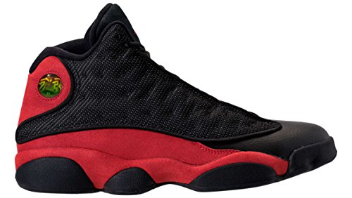 Air Jordan 13 Retro mens lifestyle fashion sneakers black/true red-white NEW 414571-004 - 10.5