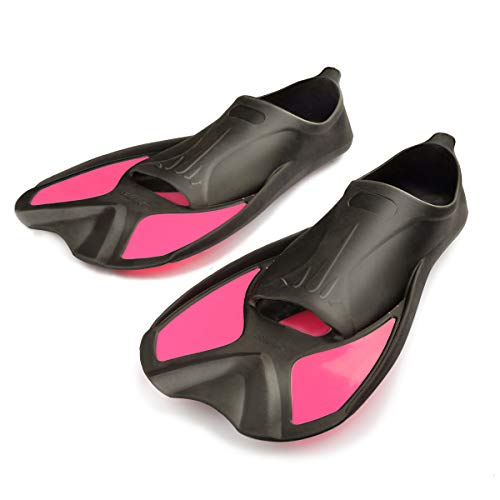 Atphfety Smart Short Blade Swim Fins for Training Swimming and Snorkeling