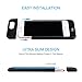 iPhone 8 Plus/ 7 Plus /6S Plus /6 Plus Battery Case, Sunwell Ultra Slim Portable Charging Case for iPhone 8 Plus/ 7 Plus /6S Plus /6 Plus /External Juice Pack Charger Case (Black 5.5