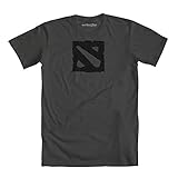DOTA 2 Logo Mens Grey T-Shirt