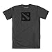 DOTA 2 Logo Mens Grey T-Shirt