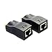 Xiwai RJ45 to HDMI 1.4 Extender Over Single 30m Ethernet LAN RJ45 CAT5E CAT6 for HDTV 1080P with 3D
