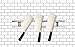 Magnetic Knife Holder for Wall - Stainless Steel Knife Magnetic Strip 24 Inch - Wall Knife Magnet Bar Rack With Hooks