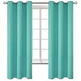 BGment Room Darkening Curtains 63 Inches Long