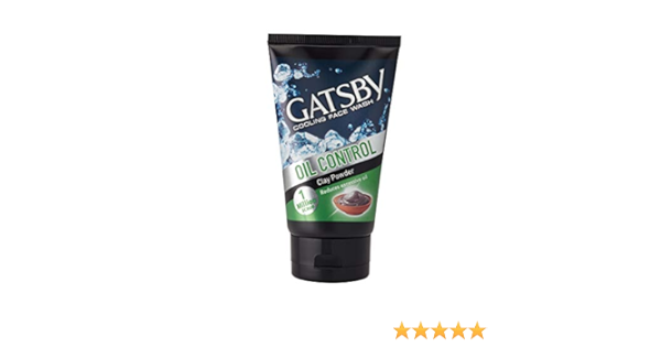 gatsby cooling face wash black power