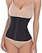 La Reve Women's Waist Cincher | Weight Loss Bustier and Corset | Slimming Girdle, Black, Large
