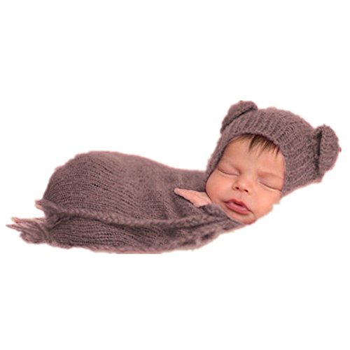 Handmade Cute Newborn Baby Photography Photo Props Boy Girl Outfits Cute Sleeping Bag