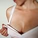 The Dairy Fairy Rose Pumping Bra Hands Free Nursing Bras for Breastfeeding, Soft Breast Feeding Bras for Women of All Body Types, Breast Pump Bra Essentials for Sleep, Maternity, Blush, Small