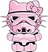 Pink Stormtrooper Hello Kitty Car Window Wall Macbook Notebook Laptop Sticker Decal