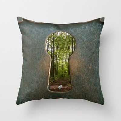 New Throw Pillow Cover pillowcases New Alice In Wonderland Follow Me Pillowcase Home Decoration pillowcase