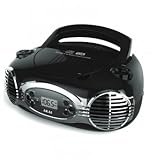 Retro CD Boombox FM PLL Radio-Black