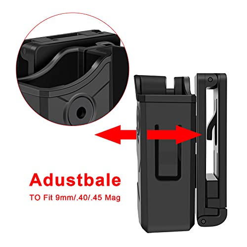Mag Pouch, Glock 19 22 17 43 45 (Gen15) Magazine Holder 9mm .40 Double