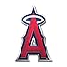 FANMATS 60394 - MLB - Los Angeles Angels Embossed Color Emblem | A Primary Cap Logo