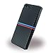 BMW iPhone 8 Plus & iPhone 7 Plus Case - by CG Mobile - Black/Stripe Hard Cell Phone Case PU Carbon Fiber| Easily Accessible Ports | Officially Licensed.