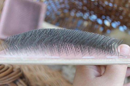 Wire brush, hand Carders, All Purpose Wool Carders, 72 TPI, Hand Cards, Wool Processing, Makes Rolags, Batt, Curved, Ergonomic - Thumbnail 2
