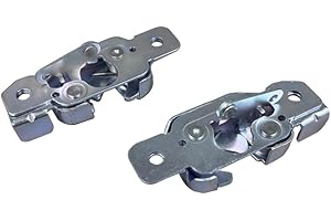 HUYILUN0104 1 Pair L & R Tailgate Latch Lock Compatible with Ford F150 F250 F350 1987-1996