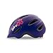 Giro Scamp Youth Recreational Bike Cycling Helmet - Extra Small (45-49 cm), Matte Purple Flowers (Discontinued)