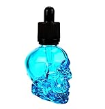 Unishow 30ML 1OZ Skull Glass Dropper Bottle Liquid