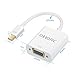OMorc Mini Displayport (Thunderbolt) to VGA Adapter Converter for Apple MacBook Air/Pro/IMac Surface Book Surface Pro 3/4 ThinkPad X1 - White