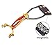 Yusylvia Aluminum Alloy Hunting Slingshot with 2 Rubber Bands 100 Mud Beads and Storage Bag, Outdoor Athletics Catapult