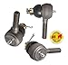 Ball Joint Kit,Set of (3) Tie Rod End with Grease Fitting Fits for Club Car DS Golf Carts (1976-2008) primary