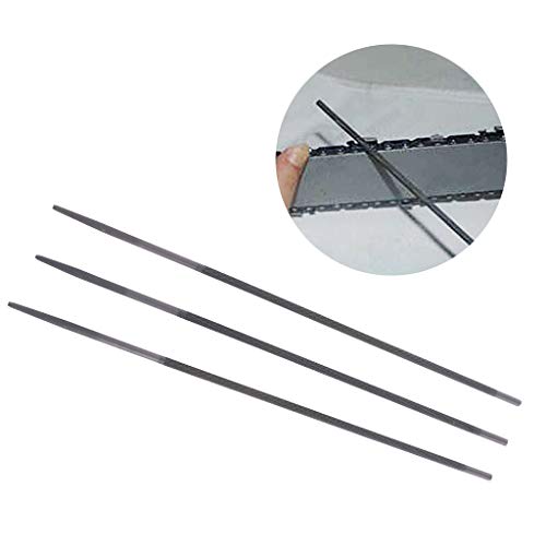 3 x Pro 4 mm runder Sägekettenfeilen Feilschärfer für Holzarbeiten – Bild 3