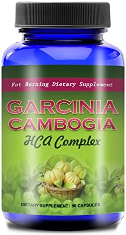 High Grade Garcinia Cambogia HCA Extreme Appetite Suppressant and Weight Loss Capsules (90 Count)