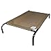 Coolaroo The Original Cooling Elevated Pet Bed, Small, Nutmeg