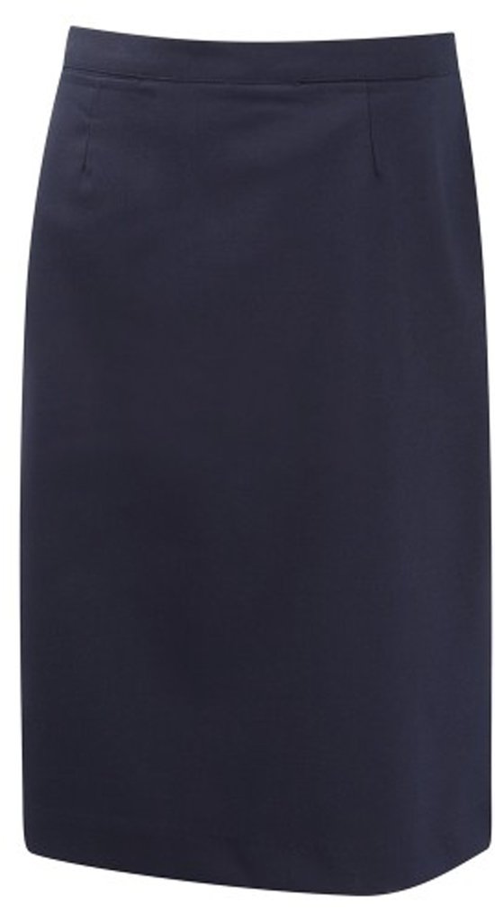 School Uniform Senior Girls Straight Skirt Navy 24"/22
