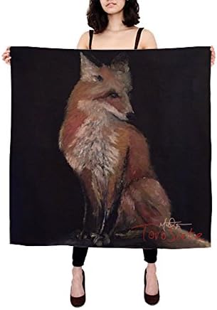FOX Luxury Silk Scarf (FOX Pattern)