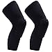 PISIQI Knee Pads Compression Pads Long Leg Sleeve Collision Avoidance Brace Protection Knee Sleeve for Basketball Football Volleyball Cycling (1 Pair)