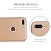 iPhone 7 Plus case, VPR 2 in 1 Ultra Thin Full Body Protection Hard Premium Luxury Cover [Slim Fit] Shock Absorption Skid-Proof PC case for Apple iPhone7 Plus (5.7inch) (Gold)