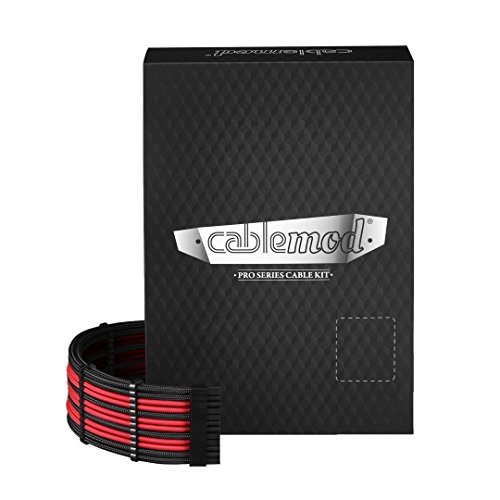 CableMod PRO ModMesh C-Series AXi, HXi & RM Cable Kit (Black/Red)