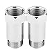 2Pcs Universal O2 Oxygen Sensor Spacer Adapater Extender Isolator for Exhaust Systems with M18 x 1.5 Sensor Holes