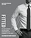 Van Heusen Men's Dress Shirt Fitted Poplin Solid