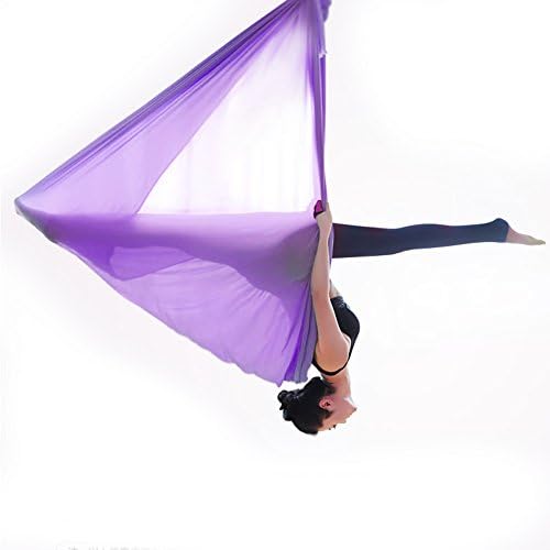 Movstar Yoga Swing &amp; Hammock Kit include Ceiling Hooks Daisy Chains for Antigravity Yoga Inversion