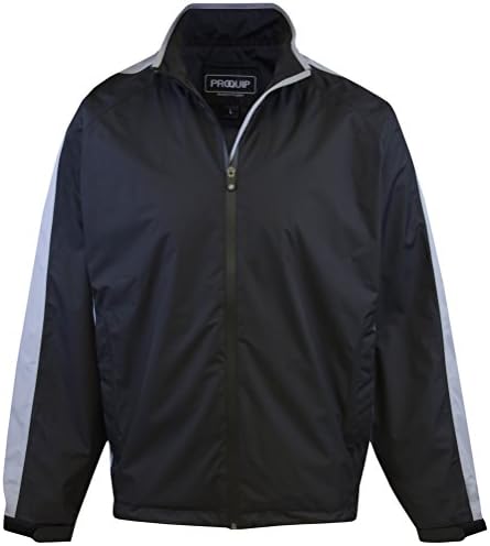 Proquip Mens Aquastorm Pro Rain Jacket Black/Grey 2Xl