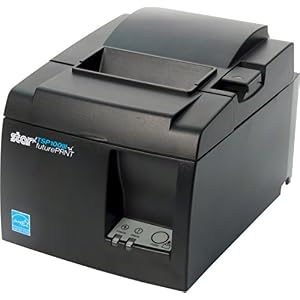 Star Micronics TSP143IIIW Wi-Fi (WLAN) Thermal Receipt Printer with Wireless Access Point, WPS, Cutter, and Internal…