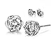 Titanium Stainless Steel Lady's Charming Stud Earring with a Gift Box and a Free Small Gift