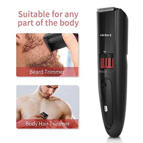 ELEHOT Beard Trimmer Hair Clippers Cordless with Adjustable Blade Combs