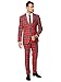 OppoSuits Men's The Lumberjack Party Costume Suit, Multi, 42