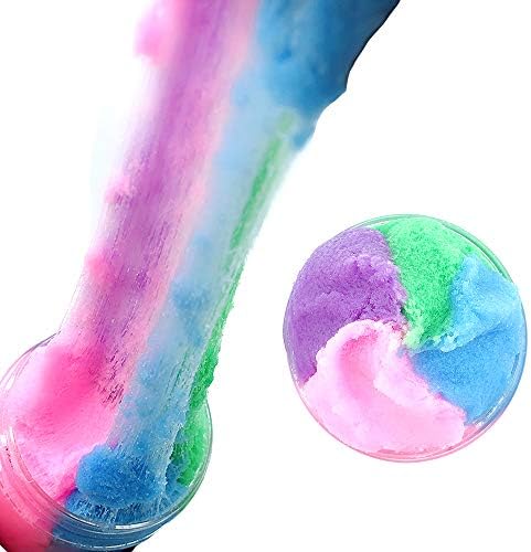 Sloueasy - Cloud Slime Fluffy Foam Slime Scented Slime Clay Sludge Beading Supplies Toys for Adults and Kids(120ML)