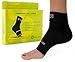 Base Socks Plantar Fasciitis Socks, Best German Medical Grade Compression Foot Sleeves, Ideal for Ankle and Arch Support for Men and Women, Black, Large