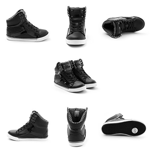 Pastry Y1 Pop Tart Grid Dance Shoes, Black/White