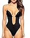 LAZAWG Women's Full Body Shaper Thong Convertible Seamless U Plunge Body Suit