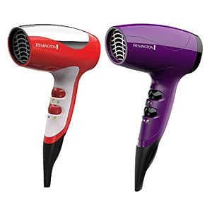 Amazon.com: Remington Secador de pelo compacto iónico (los colores varían)  D5000 : Belleza y Cuidado Personal