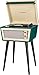 Crosley CR6231A-GR1 Sterling Portable Turntable with Aux-in, Green & Cream